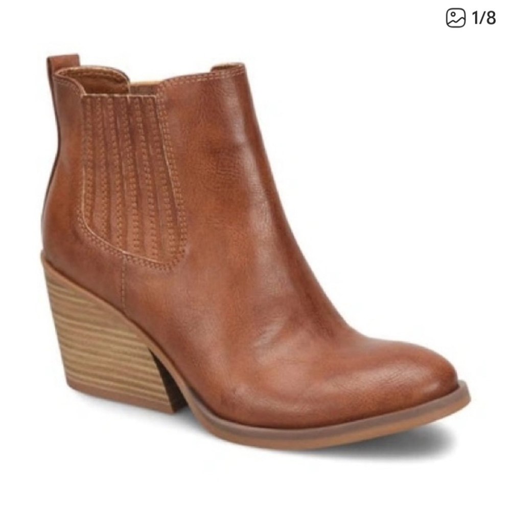 Kork Ease Size 8M Hadley Chelsea Block Heeled Booties